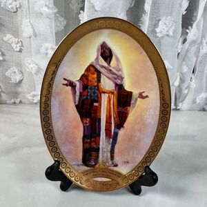 1999 The MasterPeace Collection Coat of Many Colors Collector Plate Blackshear